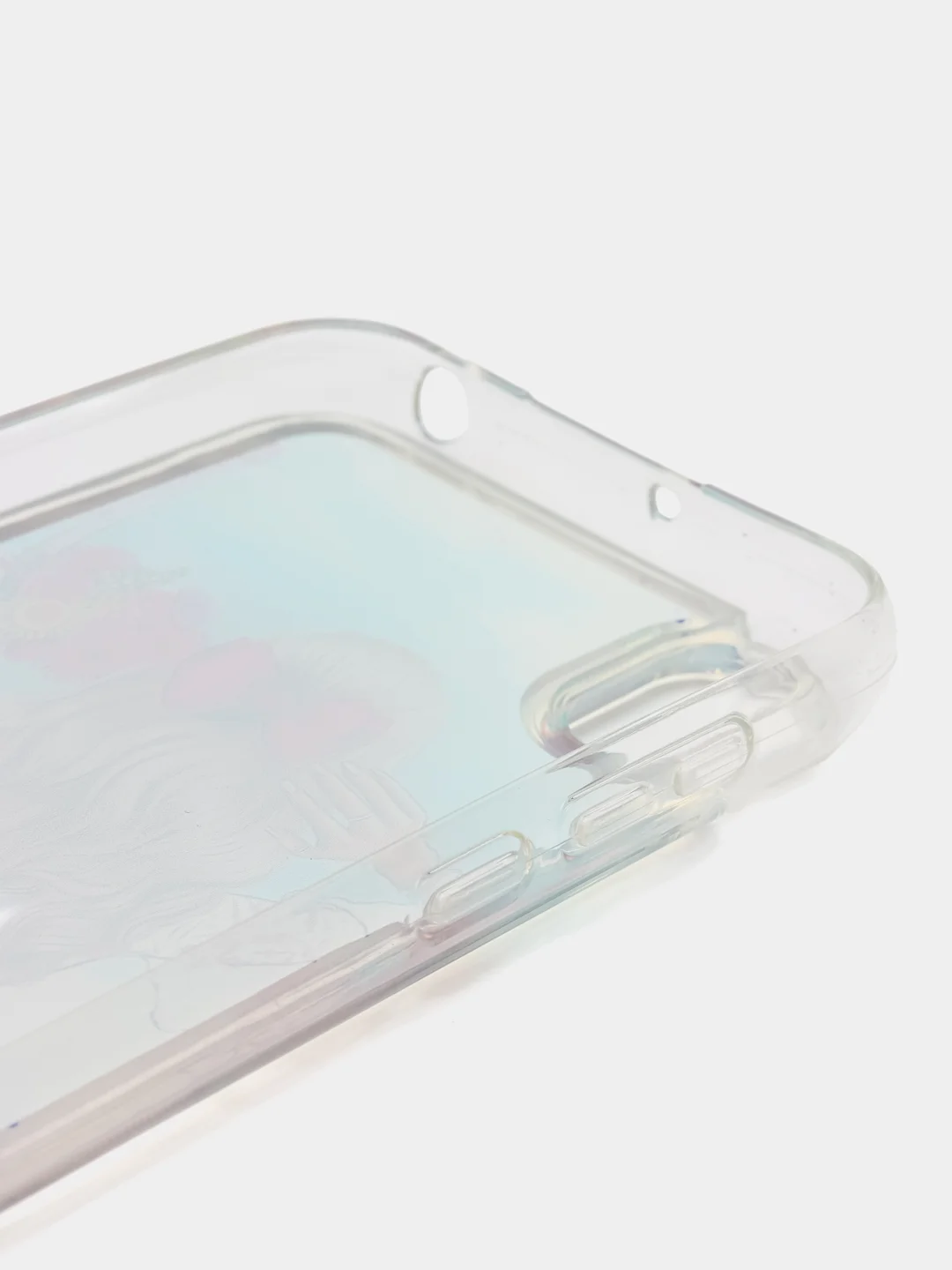 Синий чехол силиконовый на Huawei Y5 2019