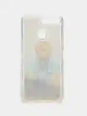 Золотой чехол силиконовый на cмартфон Huawei Y6 (2018)