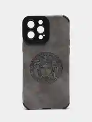 Тёмно-серый чехол для iPhone (Айфон) 11, 12, 13, Pro, Pro Max, 14, 15, Pro, Pro Max
