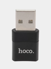 Адаптер Hoco UA17 переходник USB - Type-C, OTG адаптер для iPhone