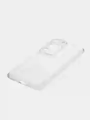 Прозрачный чехол для Huawei P60, P60 Pro силиконовый BROSCORP с защитой камер и сеткой от прилипания