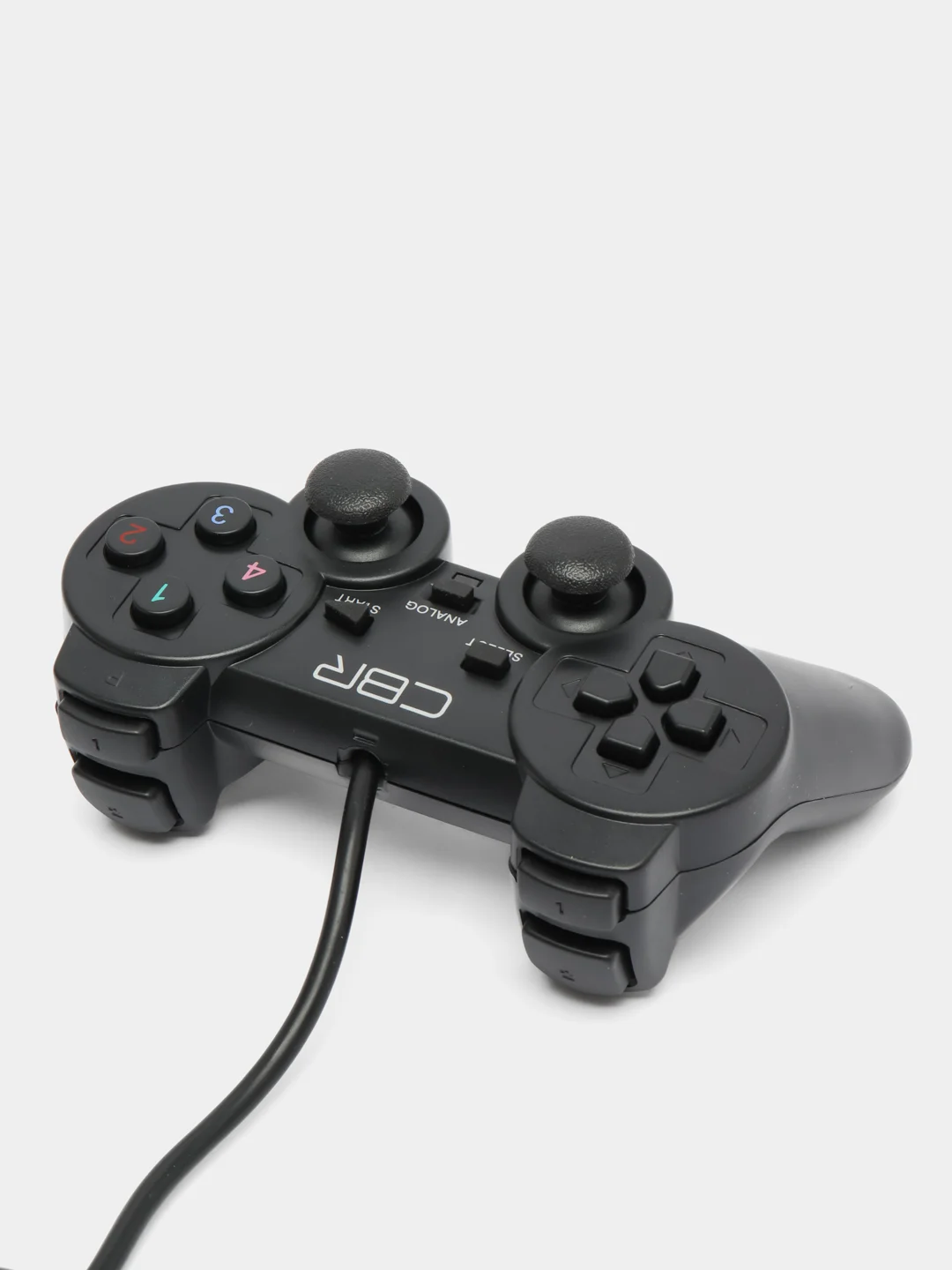 Черный геймпад CBR CBG-950 для ПК / PS2 / PS3, 2 вибромотора