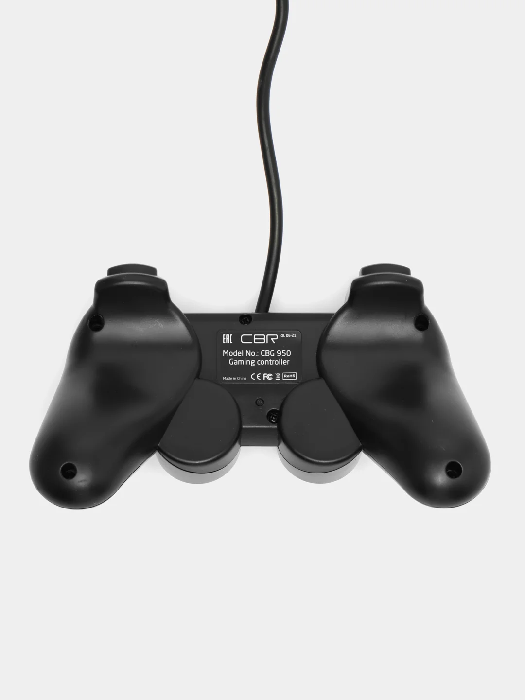 Черный геймпад CBR CBG-950 для ПК / PS2 / PS3, 2 вибромотора