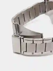 Серебряный мужские наручные часы в подарочной упаковке под кожу