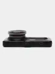 Видеорегистратор Full HD, с 2 камерами, 150 г, дисплей 4", Micro-SD, 12/24 В 3.4М, 717-009