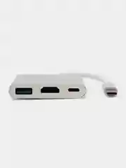 ОТГ адаптер HUB, переходник Type-C для MacBook HDMI + USB 3.0 + PD хаб