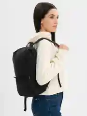 Угольный мини рюкзак "Pakkit mini" женский, сумка женская спортивная, городской, черный, 9,5 л