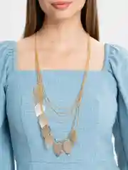 Ожерелье с листиками