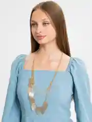 Ожерелье с листиками