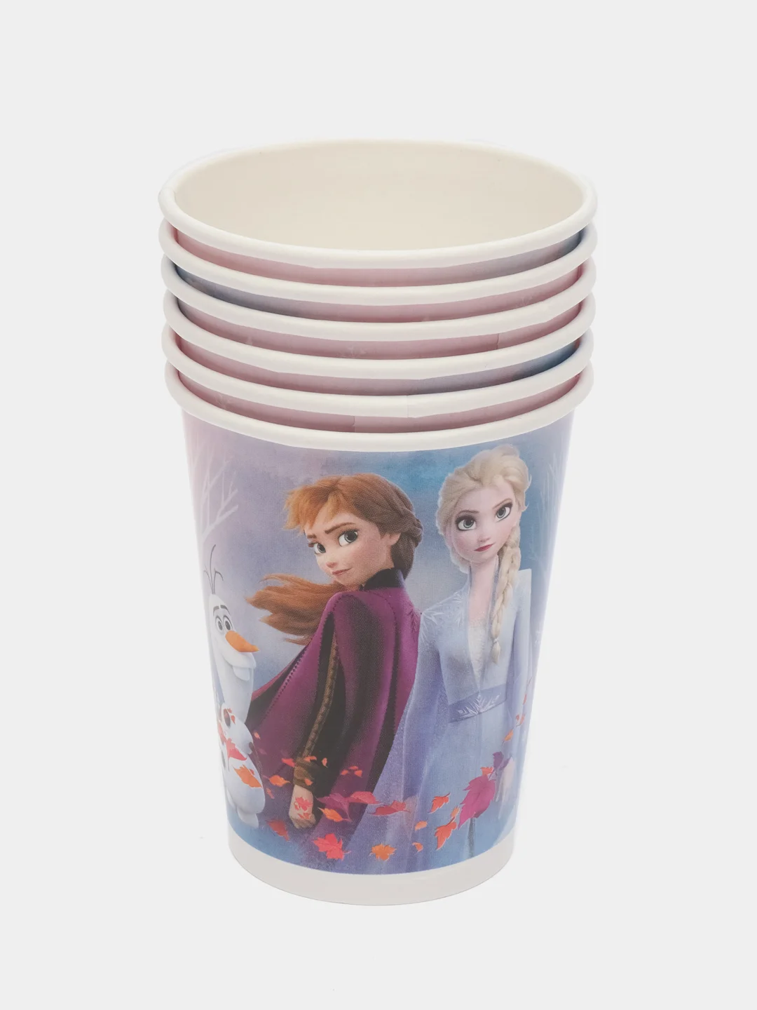 Frozen 2, набор бумажных стаканов "Эльза и Анна" 3, 6 шт*250 мл
