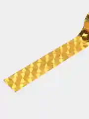Желтый клейкая голографическая лента, 12 мм x 2 м