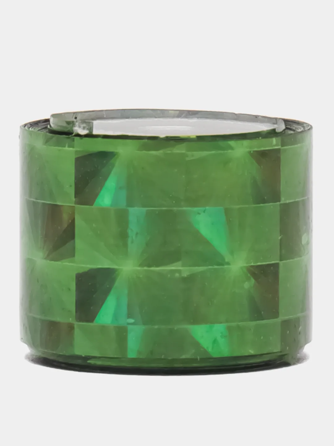 Лайм клейкая голографическая лента, 12 мм x 2 м