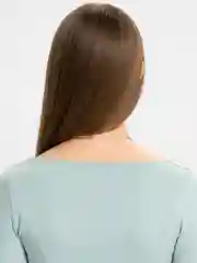 Угольный ожерелье женское с жемчугом и подвеской