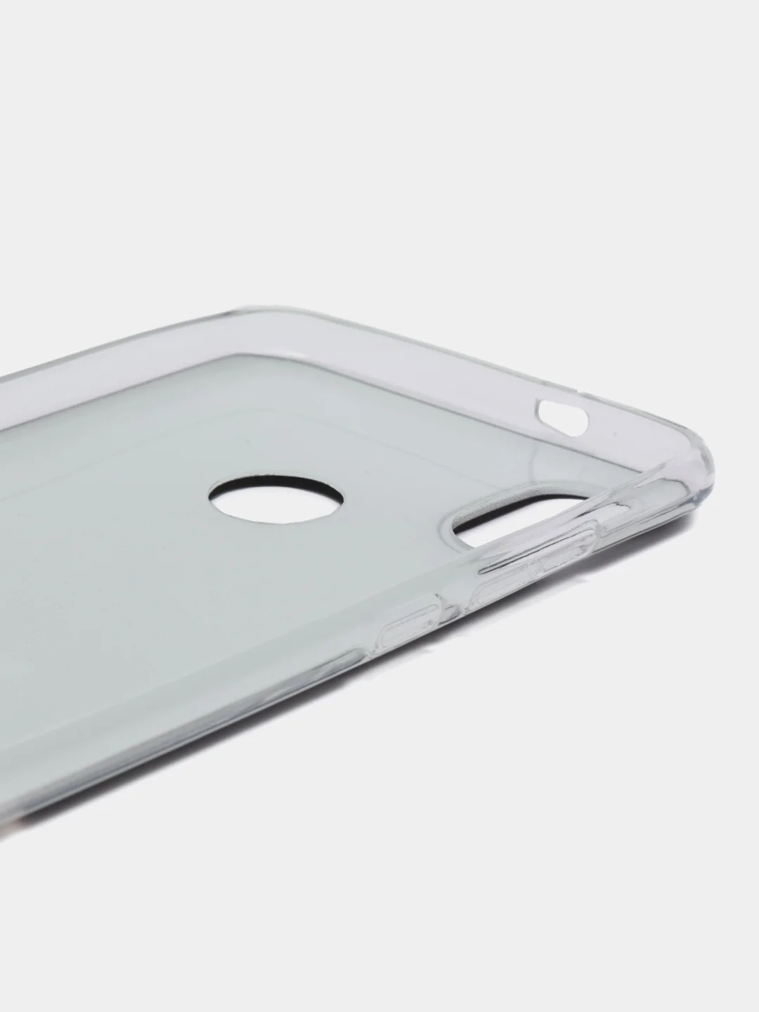 Серебряный чехол на Xiaomi Redmi Note 5/Note 5 Pro / Сяоми Редми Нот 5/5 Про прозрачный, с рисунком