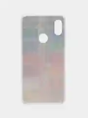 Бордовый чехол на Xiaomi Redmi Note 5/Note 5 Pro / Сяоми Редми Нот 5/5 Про прозрачный, с рисунком
