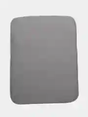 Серый салфетка для сушки посуды из микрофибры, 38 x 50 см