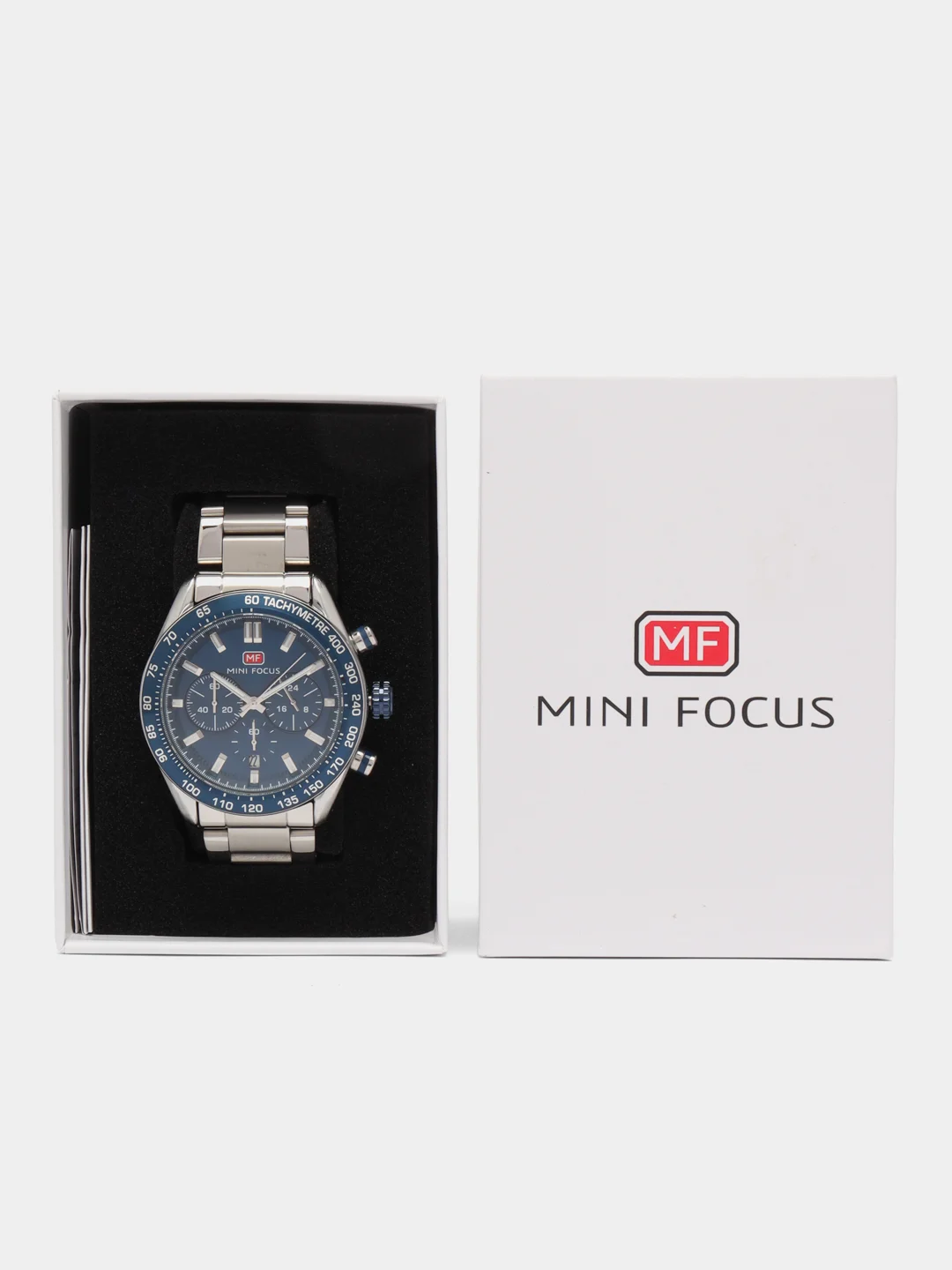Коричневый мужские наручные часы Mini Focus MF0403G, с хронографом, в подарочной упаковке