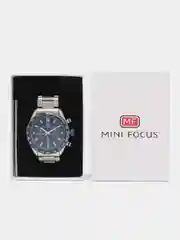 Коричневый мужские наручные часы Mini Focus MF0403G, с хронографом, в подарочной упаковке