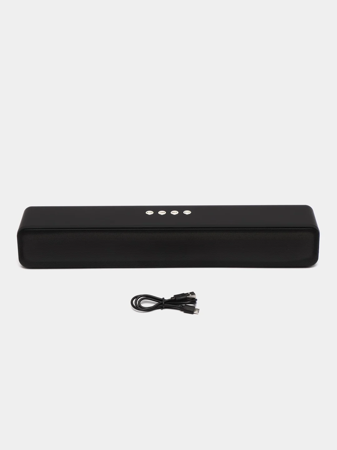 Белый саундбар с подсветкой и Bluetooth