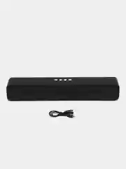 Белый саундбар с подсветкой и Bluetooth