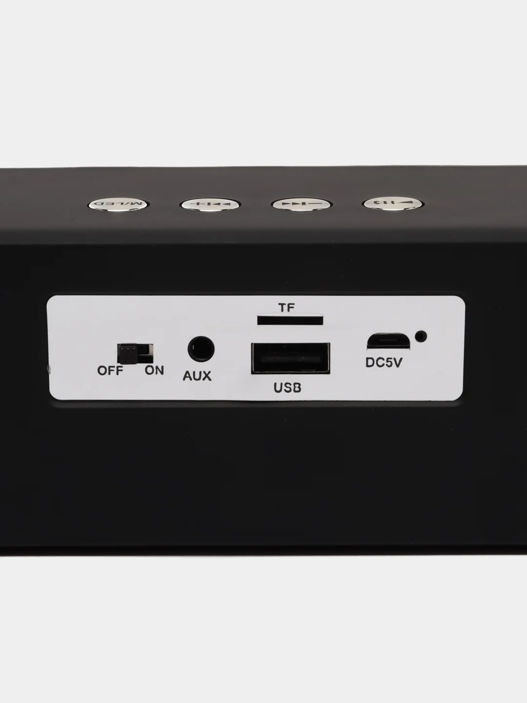 Белый саундбар с подсветкой и Bluetooth