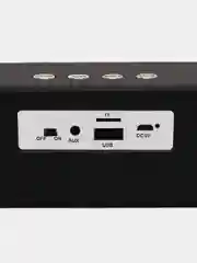Белый саундбар с подсветкой и Bluetooth