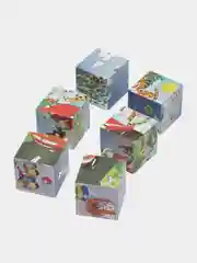 Фуксия кубики детские, 6 кубиков