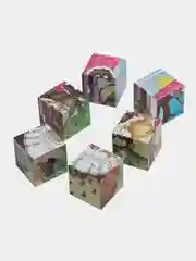 Алый кубики детские, 6 кубиков