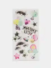 Багровый 503387 FNtastic наклейка детская, 17,5 х 7 см, пластик
