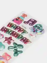 Бежевый меланж 503387 FNtastic наклейка детская, 17,5 х 7 см, пластик