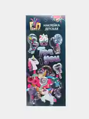 Бордовый 503387 FNtastic наклейка детская, 17,5 х 7 см, пластик