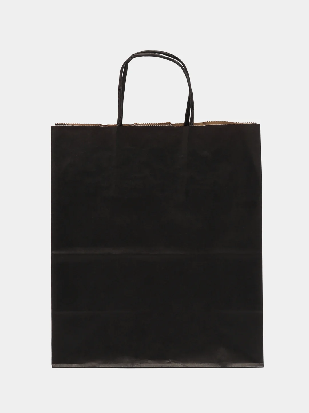 Черный пакет с кручен. ручками "Мечтай", крафт 80 г, 250*220*120