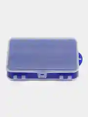 Красный коробочка для оснастки двухсторонняя, 14 x 8 х 4