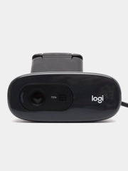 Веб-камера Logitech C270, 1/3 Мпикс, микрофон, USB 2.0 черная, регулируемый крепеж, 350834