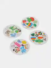 Красный настольная игра Дубль Дуббль (Dobble) Дабл Микс / Животные, на развитие внимания и реакцию