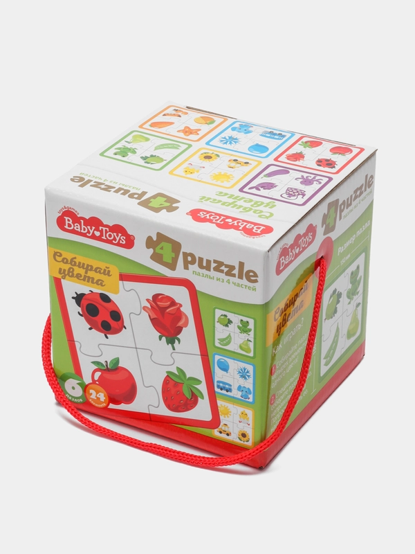 Пазлы MAXI Baby Toys "Собирай цвета" для малышей