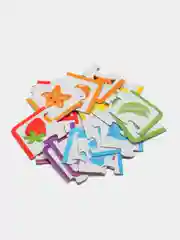 Зеленый пазлы MAXI Baby Toys "Собирай цвета" для малышей