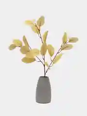 Желтый веточка эвкалипта, искусственные цветы
