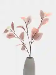 Розовый веточка эвкалипта, искусственные цветы