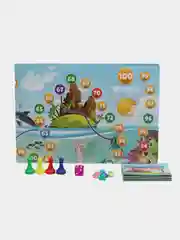 Большая настольная игра ходилка для детей 2 в 1/ игра бродилка /игра ходилка