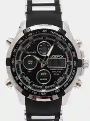 Черный спортивные, мужские часы Joefox