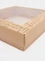 Коробка подарочная складная 18,5 х 18,5 х 4,5 см / 5541-4