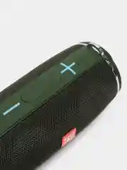 Зеленый портативная беспроводная Bluetooth колонка Charge 5 со светомузыкой