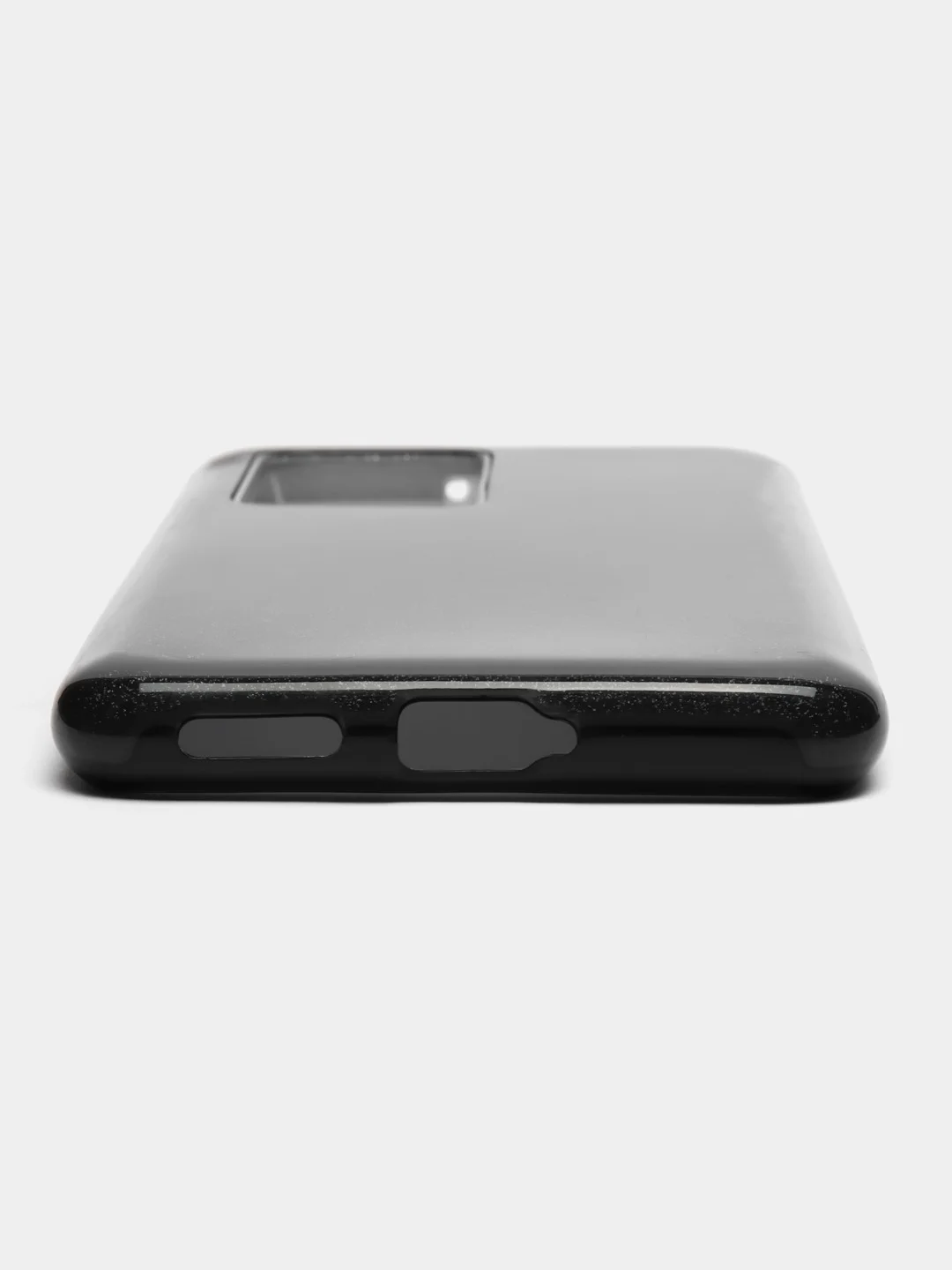 Черный накладка для Huawei P40 Pro силиконовая, трехслойная