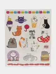 Наклейки - татуировки "Котики", 3 листа