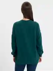 Тёмно-зелёный толстовка худи свитшот  женский