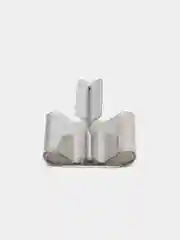 Серебряный фитиледержатели, 10, 25, 50 штук