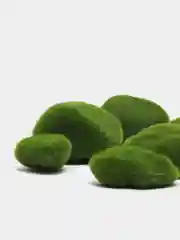 Зеленый камень моховый, искусственный мох