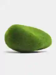 Зелёный хаки камень моховый, искусственный мох