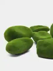 Зелёный хаки камень моховый, искусственный мох